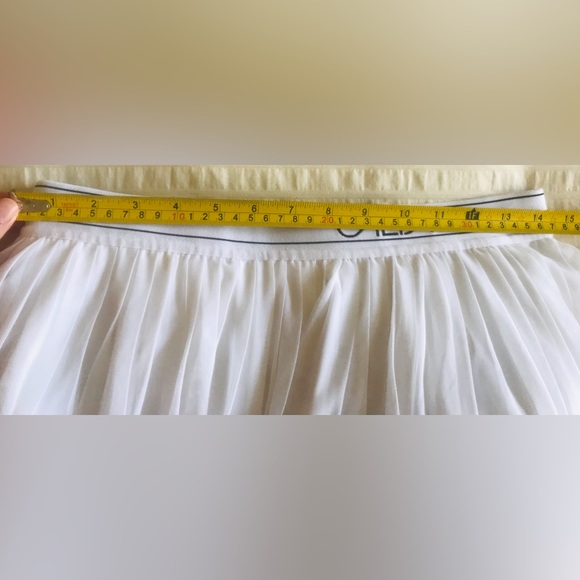 NWOT CALIA Women's Pleated Mesh Tennis Skort White Pickleball size Medium - Picture 8 of 9